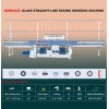 華天玻璃磨邊機(jī) HZM8325C玻璃直線磨邊機(jī)